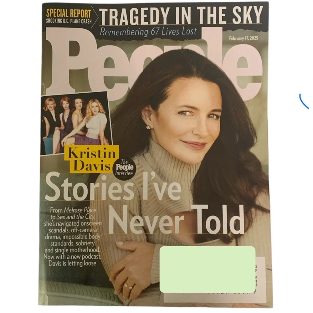 People Magazine February 17 2025 Kristin Davis Tragedy In The Sky 67 Lives Lost